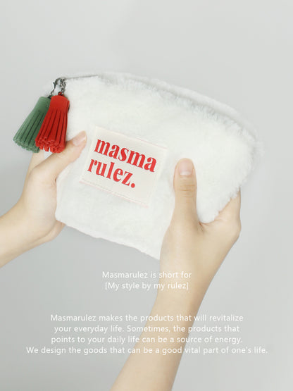 [Masmarulez] Bodry Stand pouch _ Ivory