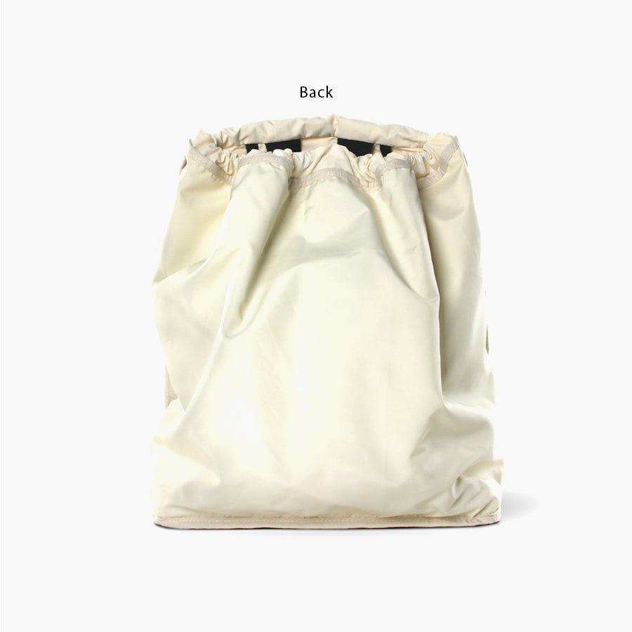 [Masmarulez] String flap backpack _ Ivory