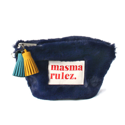 [Masmarulez] Bodry Stand pouch _ Navy