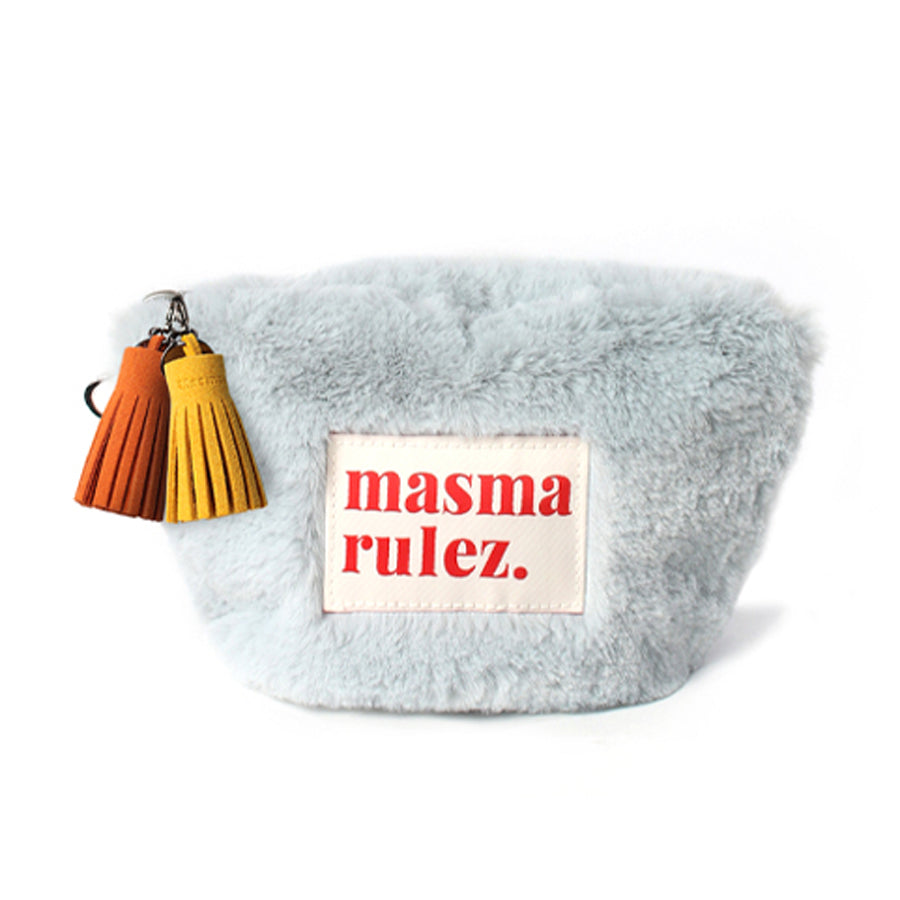 [Masmarulez] Bodry Stand pouch _ Pastel blue