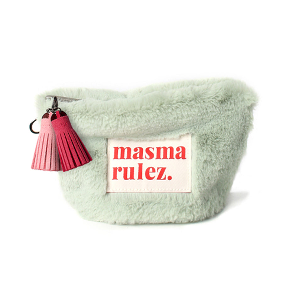 [Masmarulez] Bodry Stand pouch _ Pastel green