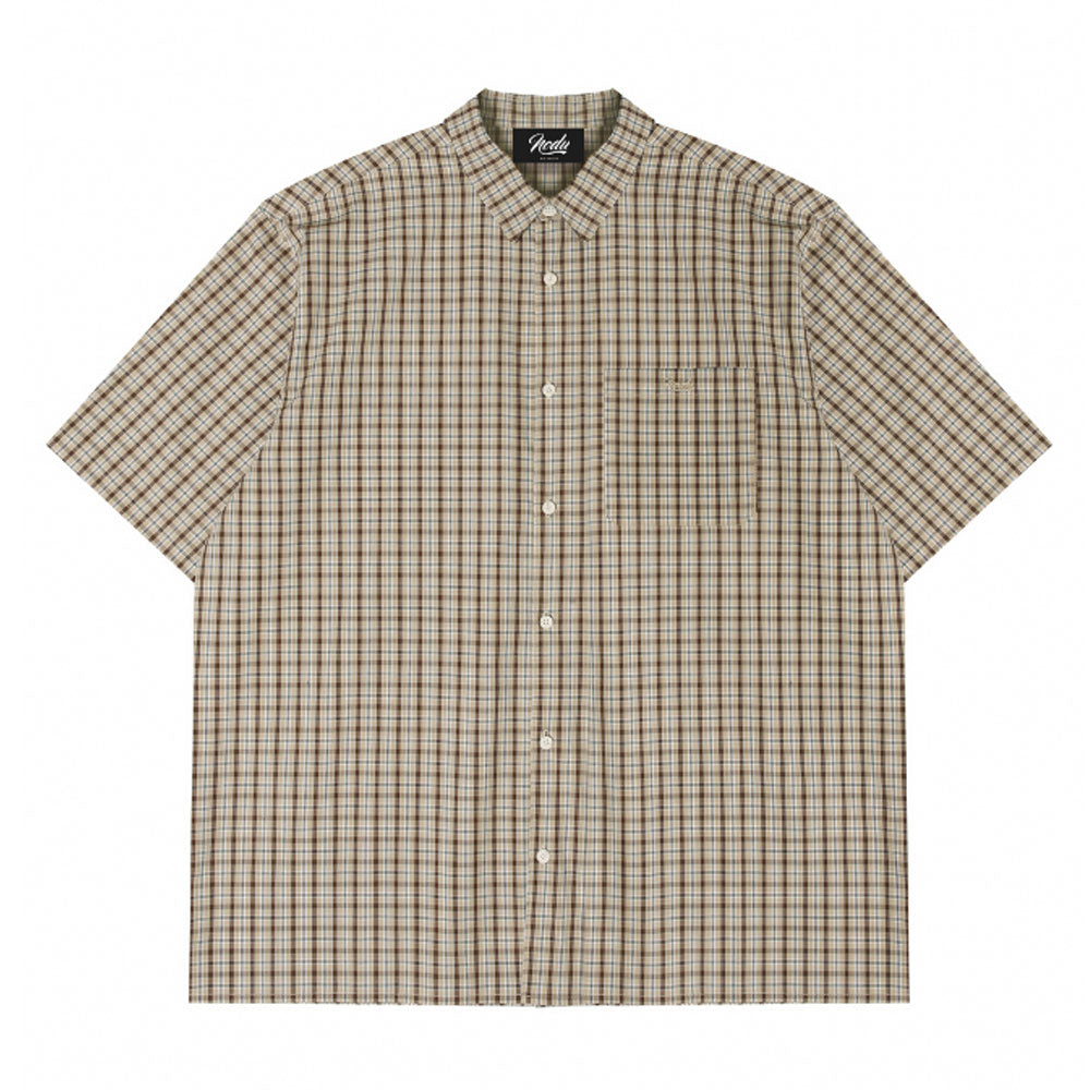 Check Shirts [Beige]