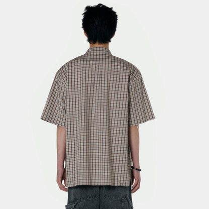 Check Shirts [Beige]