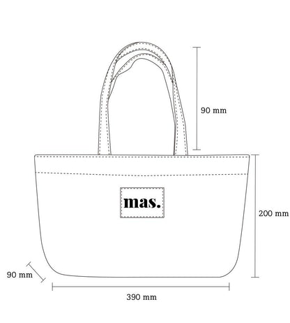 [Masmarulez] Boat tote bag _Beige