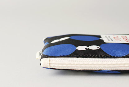 [Masmarulez] Eye dot Strap pouch _ Blue