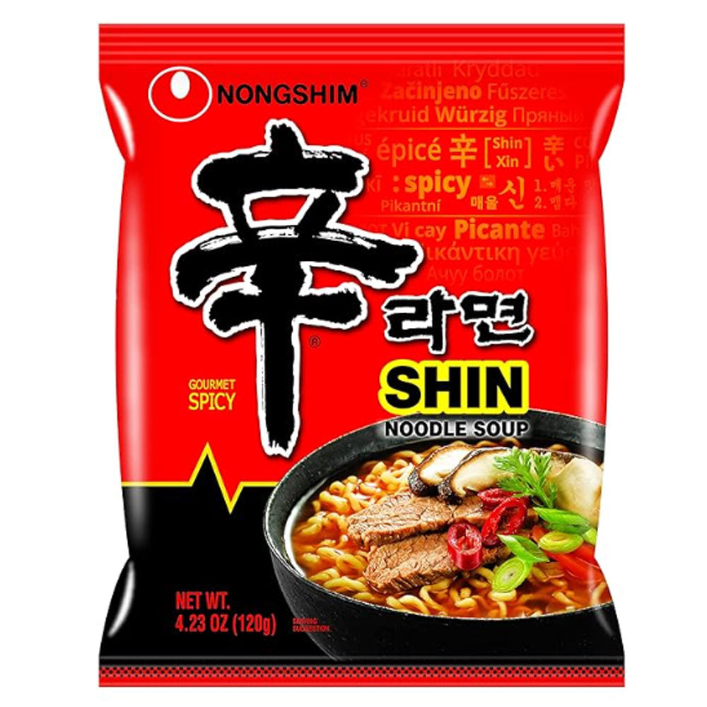 Spicy Shin Instant Ramen Noodle, 16Pack