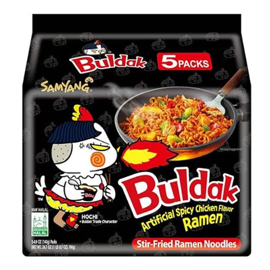 Buldak Spicy Ramen, Hot Chicken Ramen 5pack