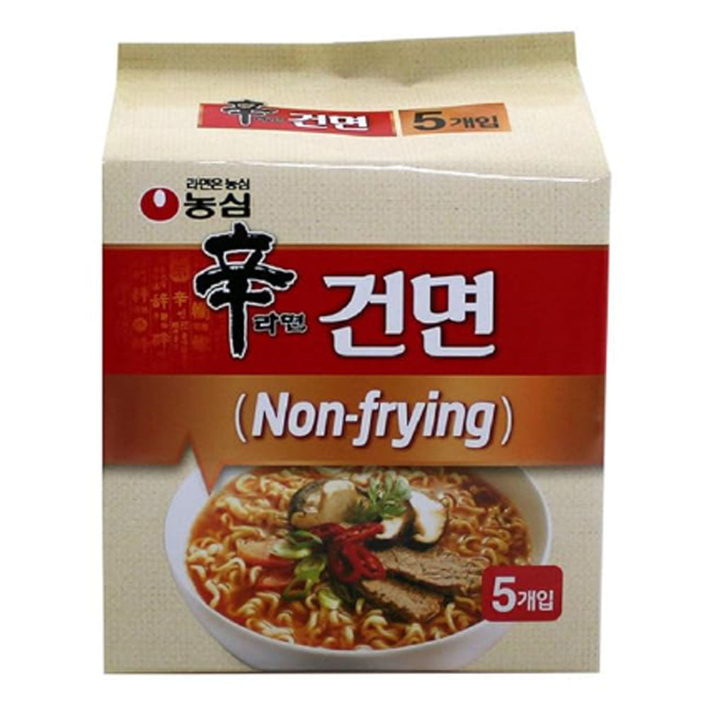 [Nongshim] Shin Ramyun Non-Frying (dried noodles / Pack of 5) / Hot & Spicy Noodle Soup / Korean food / Korean ramen (overseas direct shipment)