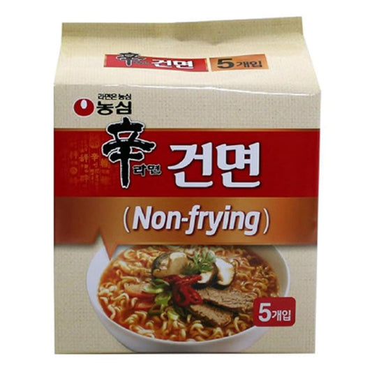 [Nongshim] Shin Ramyun Non-Frying (dried noodles / Pack of 5) / Hot & Spicy Noodle Soup / Korean food / Korean ramen (overseas direct shipment)