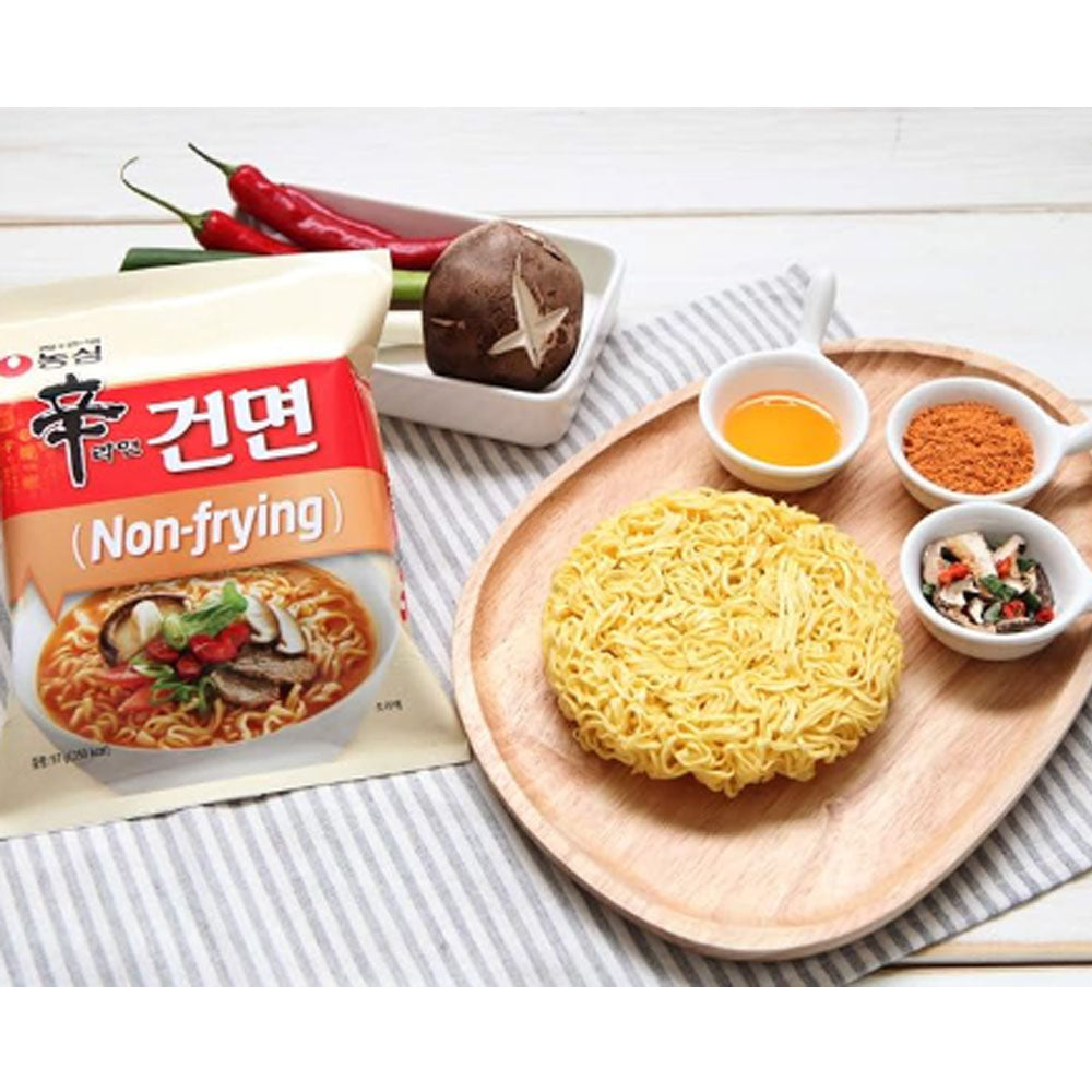 [Nongshim] Shin Ramyun Non-Frying (dried noodles / Pack of 5) / Hot & Spicy Noodle Soup / Korean food / Korean ramen (overseas direct shipment)