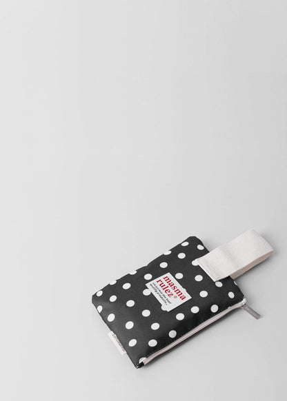 [Masmarulez]  Dot Strap pouch _ White