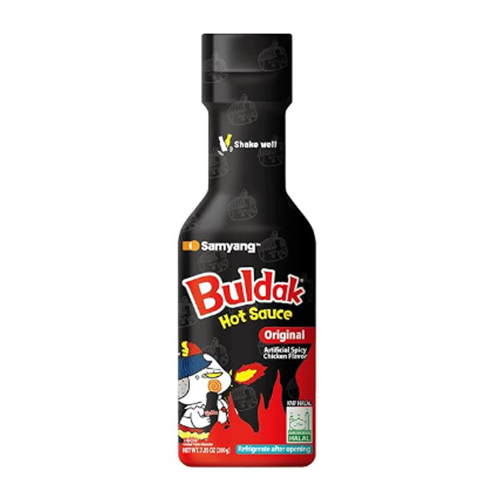 Buldak Korean Spicy Hot Chicken Flavor Sauce 7oz (Pack of 1)