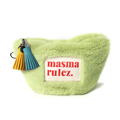 [Masmarulez] Bodry Stand pouch _ Yellow green