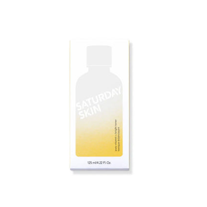 [saturdayskin] Yuzu Vitamin C bright toner (125ml)