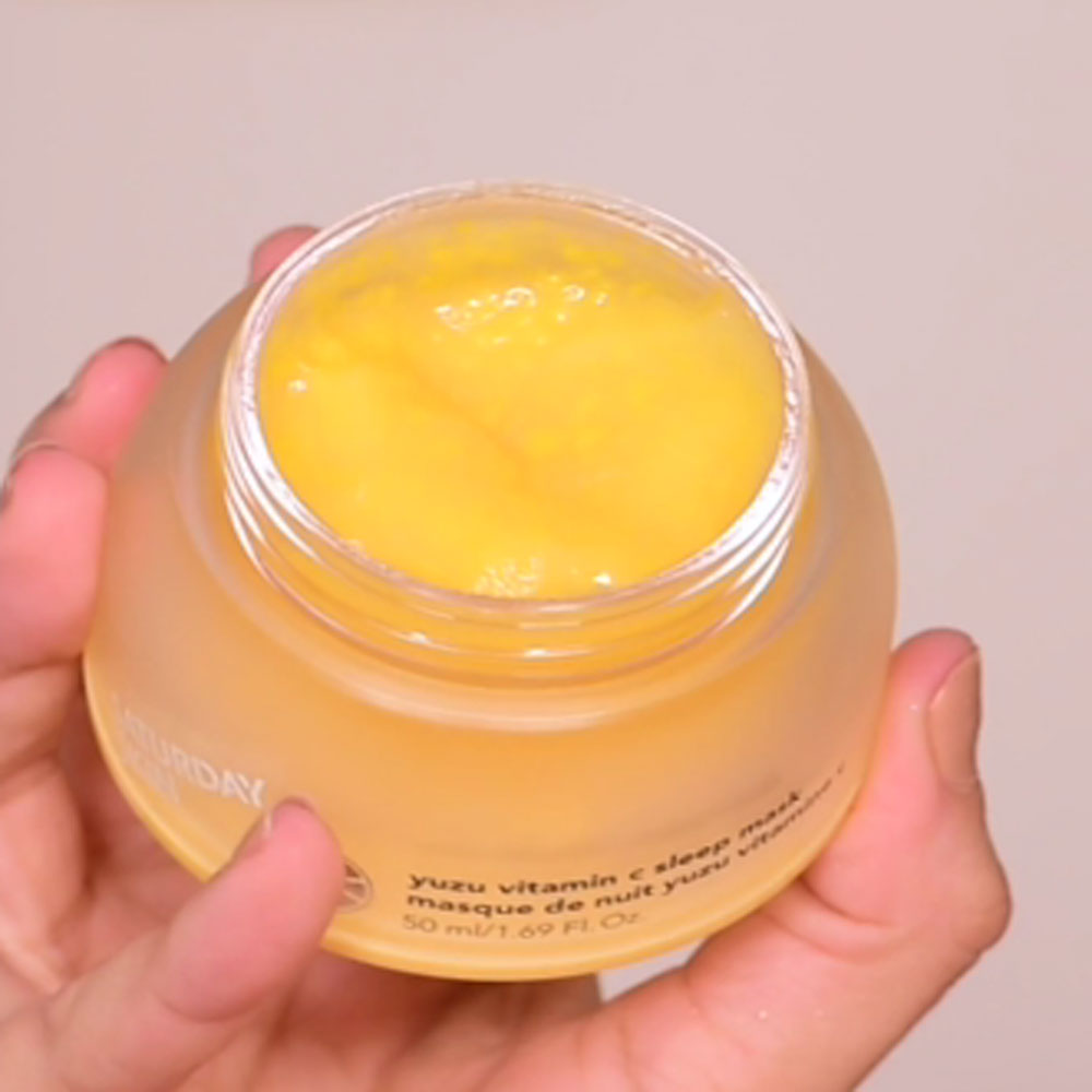 [saturdayskin] Yuzu Vitamin C Sleep Mask (50ml)