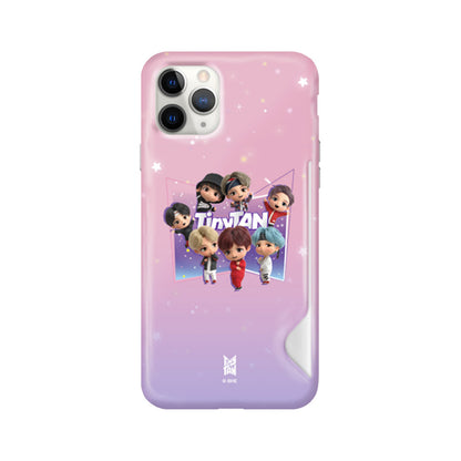 BTS X TINYTAN Magic Door Card Snap Jelly Case, MICDropClearTPU Case,  MagicDoorCase