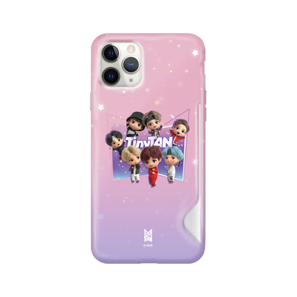 BTS X TINYTAN Magic Door Card Snap Jelly Case, MICDropClearTPU Case,  MagicDoorCase