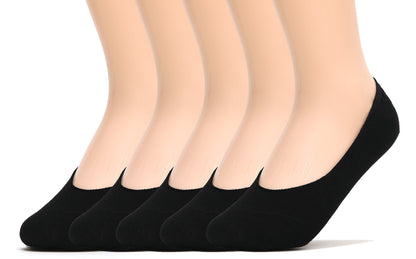 Womens Anti-Slip No Show Socks