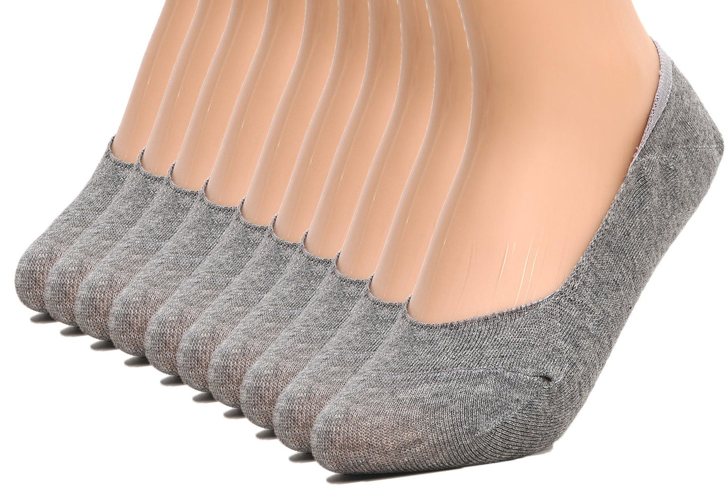 Womens Anti-Slip No Show Socks