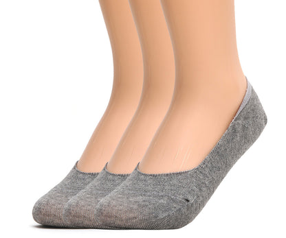 Womens Anti-Slip No Show Socks