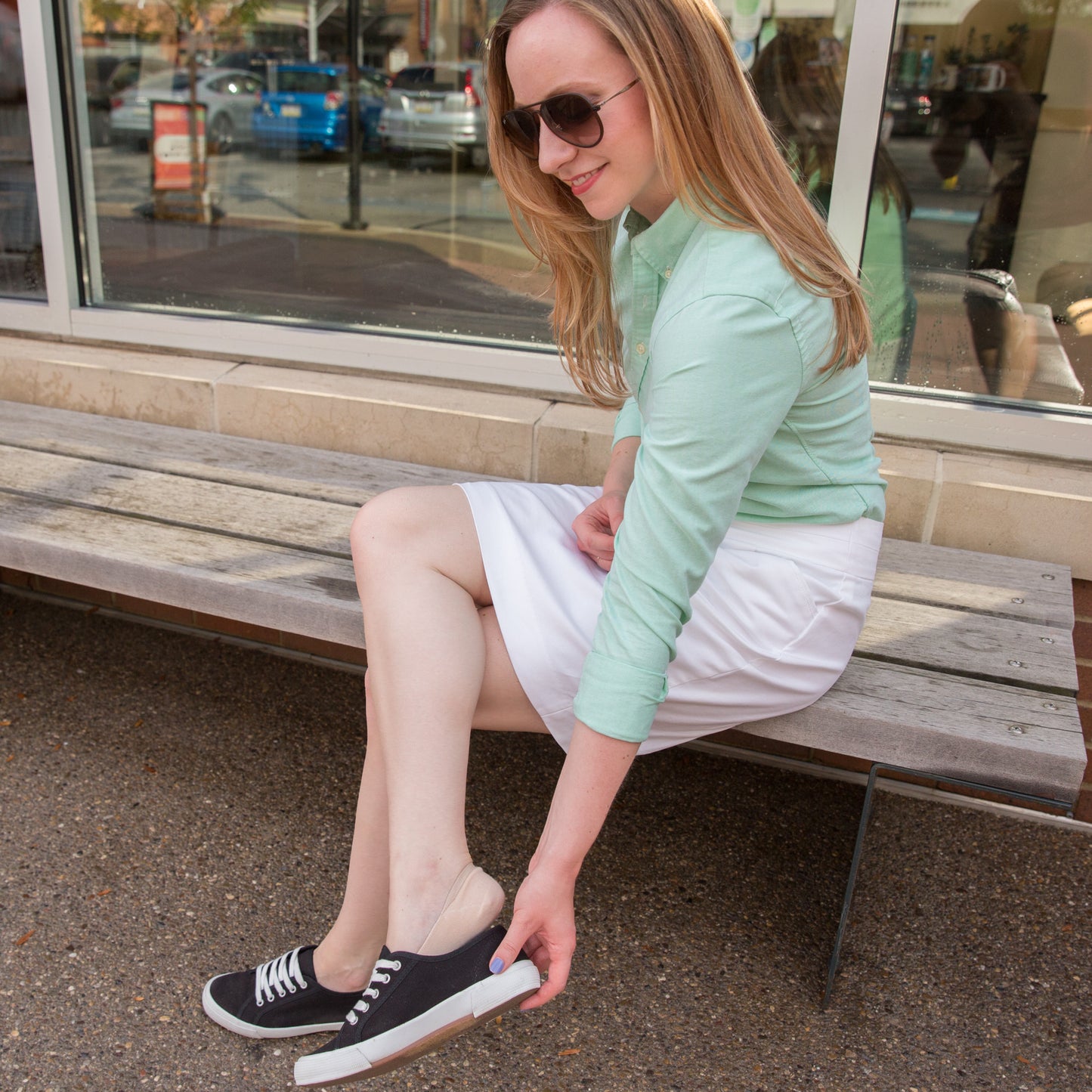 Womens Anti-Slip No Show Socks
